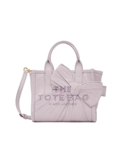 Marc Jacobs Purple Canvas Oversized Bow Crossbody Tote