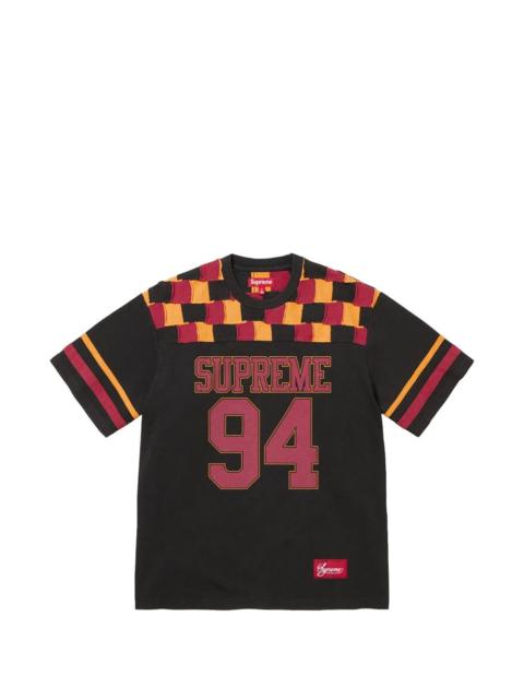 Supreme Patchwork Yoke Football T-shirt