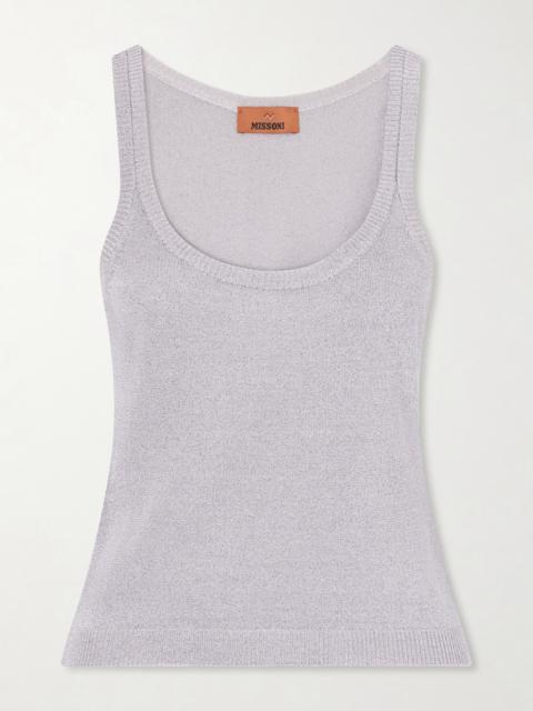Missoni Metallic Knitted Tank