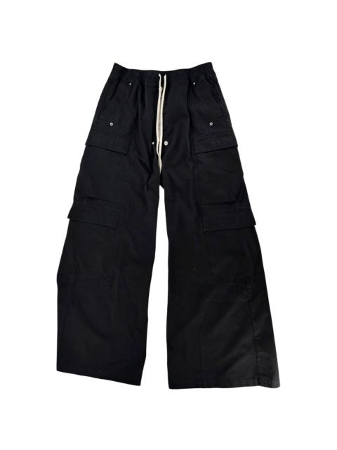 Rick Owens DRKSHDW Cotton Bela Cargo Pants "Black" DU02D2398 TW 09