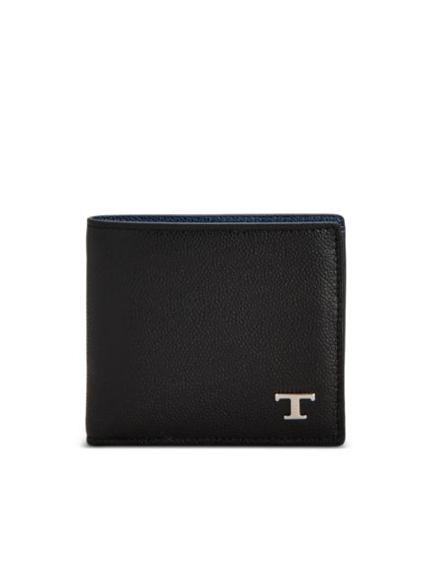 Tod's logo-plaque wallet