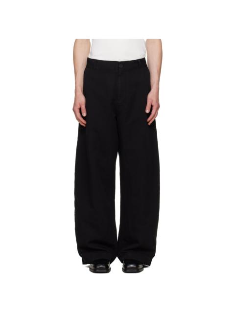 Studio Nicholson Black Minard Trousers