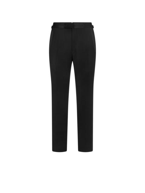 WOOL MOHAIR SHELTON EVENING TROUSER