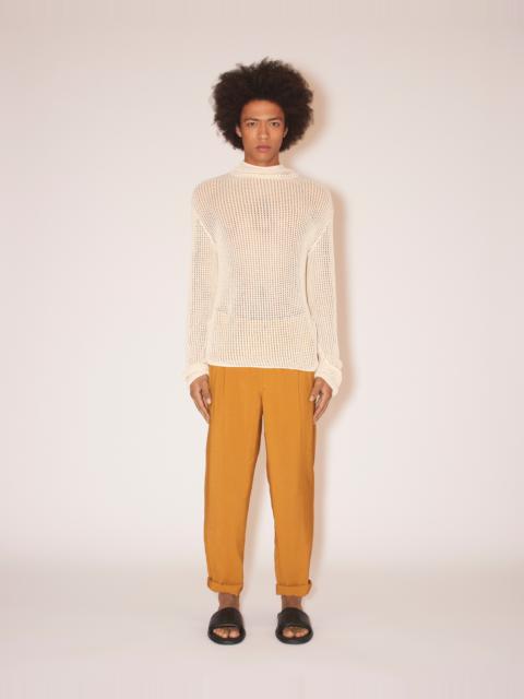 Nanushka GINI - Lightweight pongee pants - Caramel