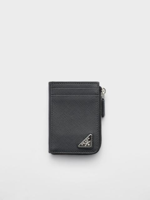 Prada Saffiano leather card holder