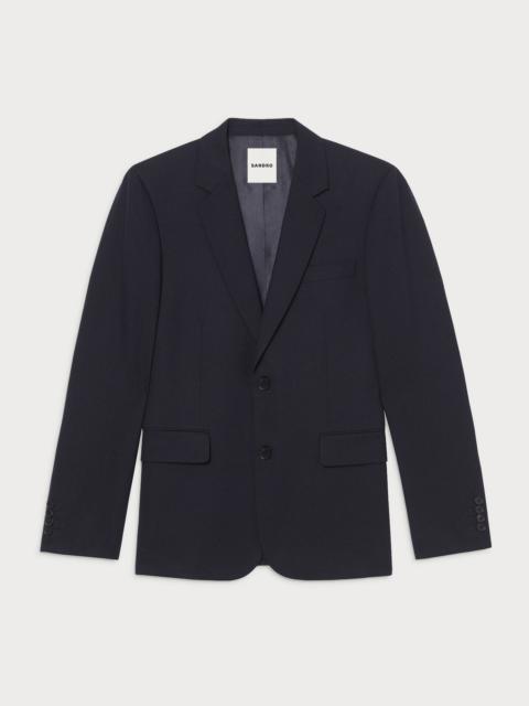 Sandro WOOL SUIT JACKET