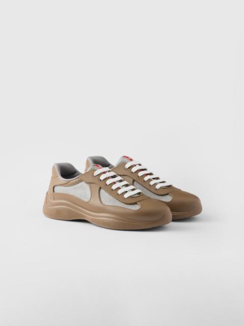Prada Prada America's Cup Soft rubber and bike fabric sneakers