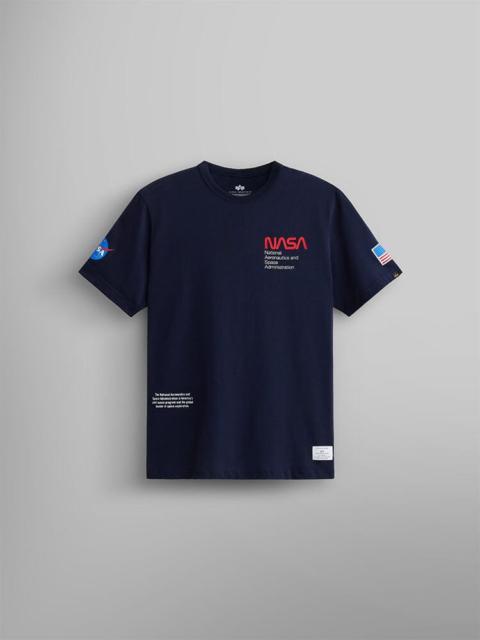 ALPHA INDUSTRIES NASA WORM LOGO GEN II TEE