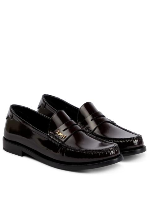 SAINT LAURENT Le Loafer leather loafers