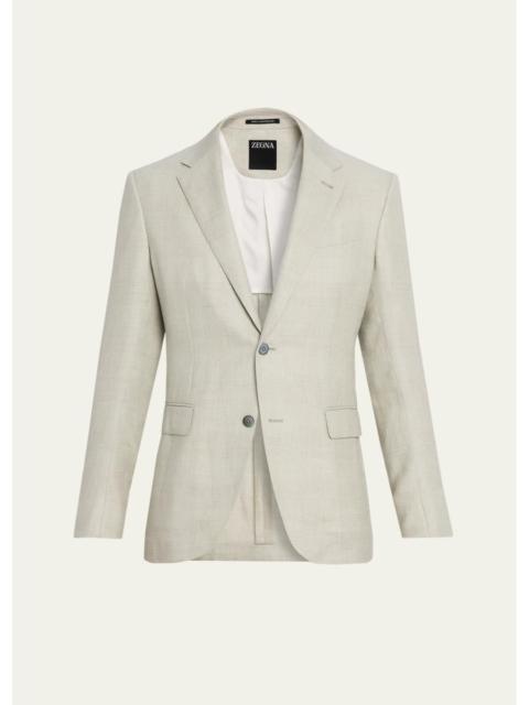 ZEGNA Men's Cashmere Single-Breasted Sport Coat