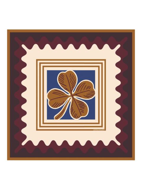Longchamp Porte-Bonheur Longchamp Silk scarf 70