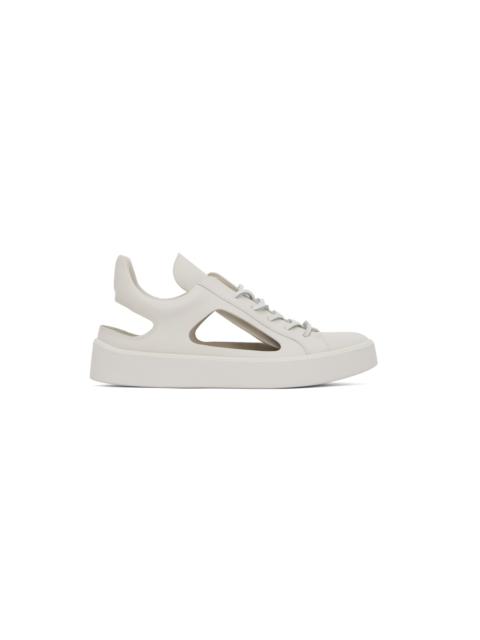 ecco.kollektive White Kostas Murkudis Edition Cutout Sneakers