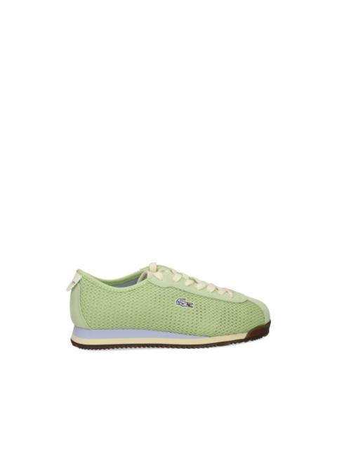 LACOSTE Club-Low mesh logo sneakers