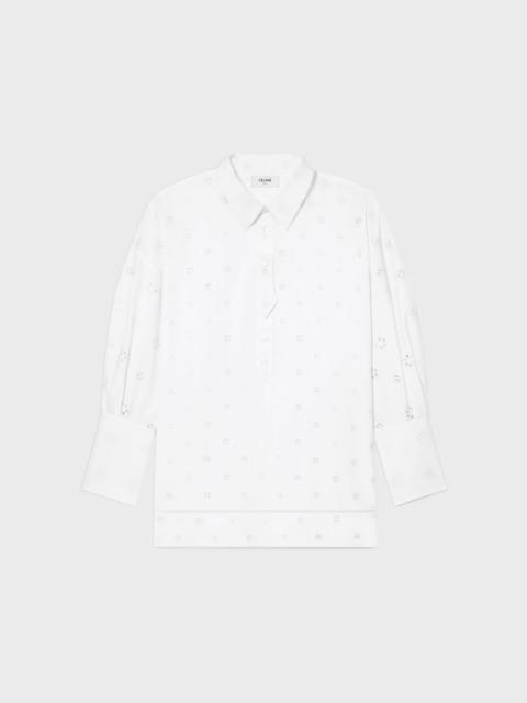 CELINE shirt IN broderie anglaise cotton