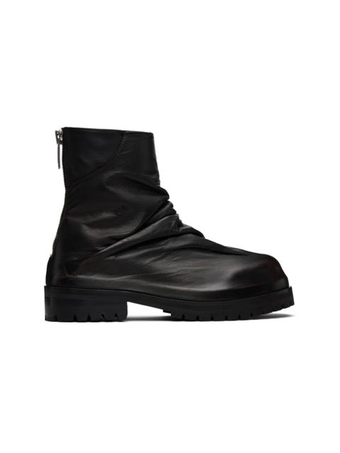 424 Black Marathon Boots