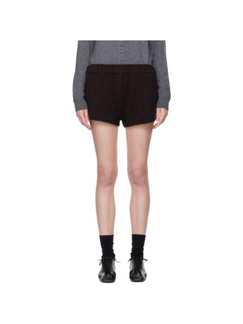 LISA YANG Brown Annora Shorts