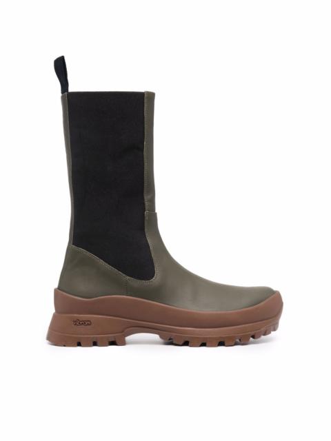 ATP ATELIER knee-length leather boots