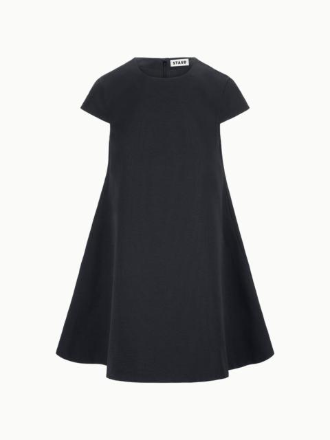 STAUD STAUD MIA DRESS BLACK