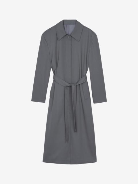 The Frankie Shop Indore Long Coat - Grey