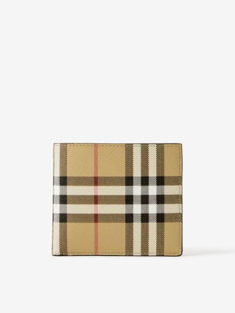 Burberry Vintage Check Bifold Wallet