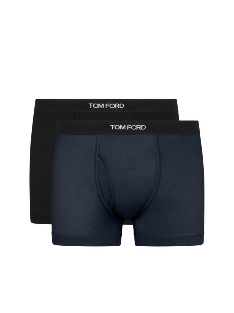 TOM FORD COTTON BOXER BRIEFS TWO PACK