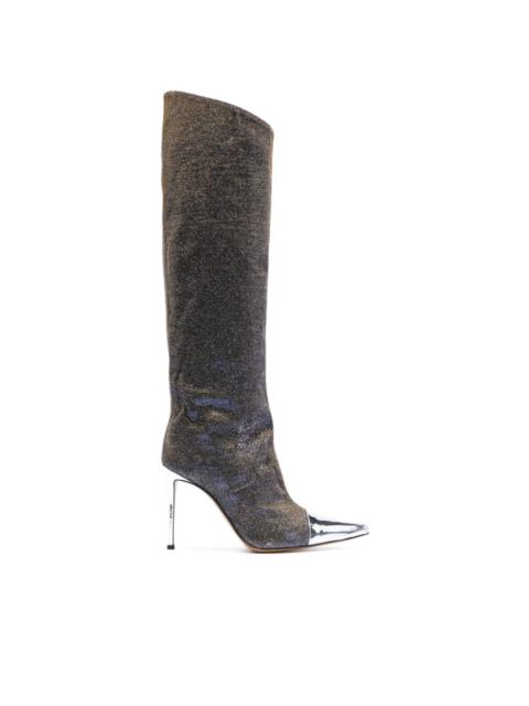Alex 100mm pointed-toe boots