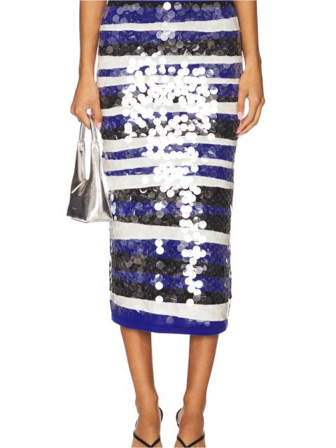 MSGM Sequin Knit Skirt
