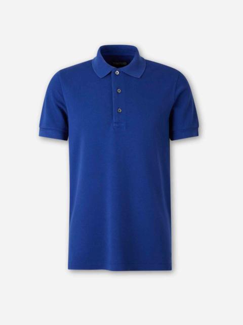 TOM FORD PLAIN COTTON POLO