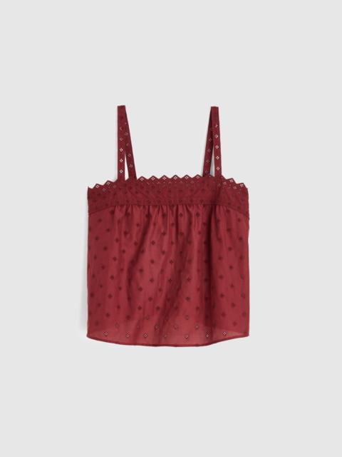 Madewell Embroidered Eyelet Tank