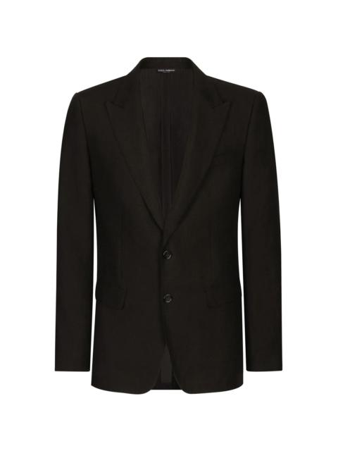ジャケット Dolce & Gabbana PRINCE OF WALES SINGLE BREASTED BLAZDER Dolce & Gabbana Prince of Wales single-breasted blazer
