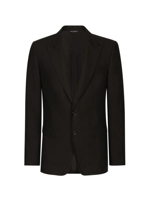 single-breasted suit jacket