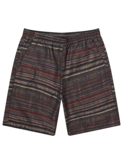 Needles Multi Stripe Basketball Short