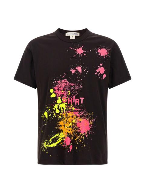 Comme des Garçons SHIRT Paint Splash T-Shirt