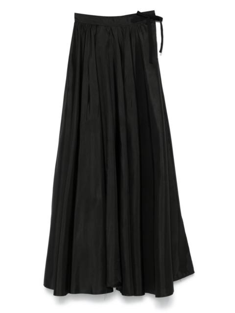MM6 Maison Margiela taffeta maxi skirt