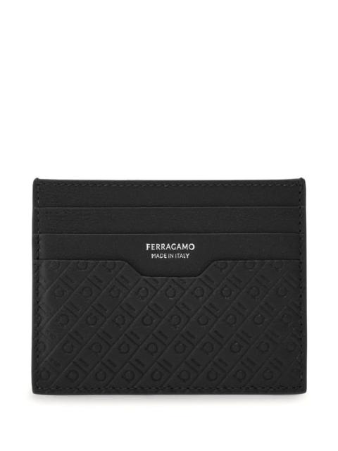 FERRAGAMO FERRAGAMO MONOGRAM CARD HOLDER