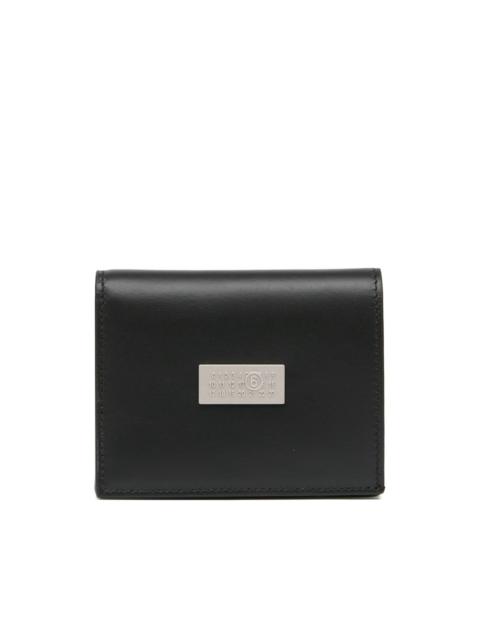 MM6 Maison Margiela single-stitch logo wallet