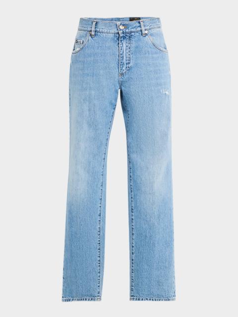 Dolce & Gabbana Men's Prima Straight-Leg Jeans