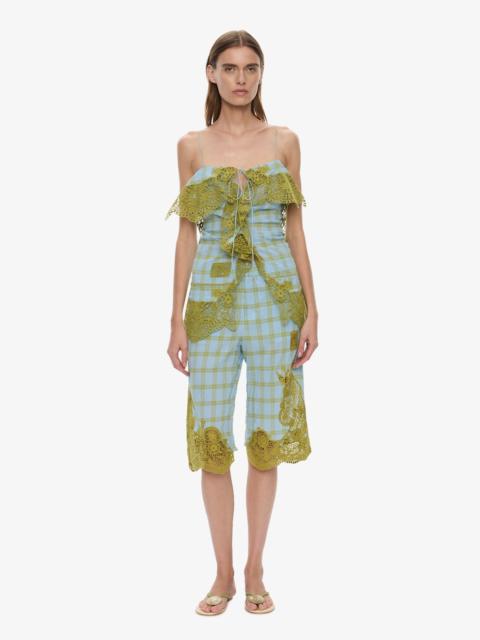 CHRISTOPHER ESBER Maya Embroidered Handkerchief Shorts
