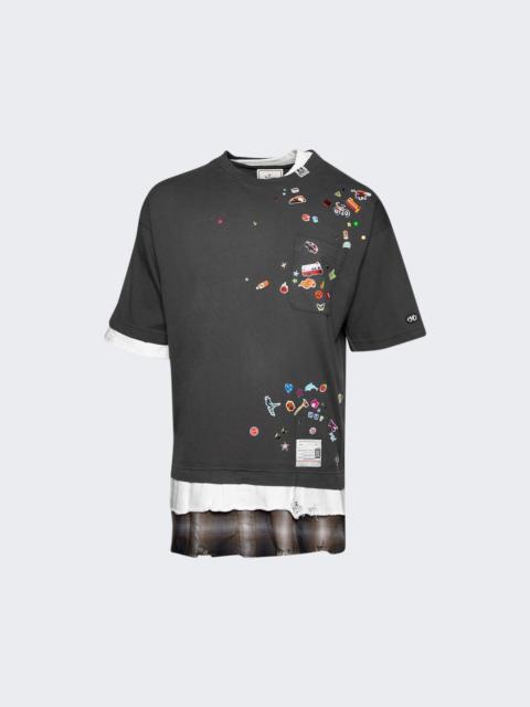 Maison MIHARAYASUHIRO Triple Layered Tee Black
