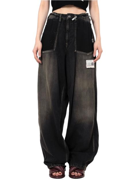 Maison MIHARAYASUHIRO Cut-Out Pocket Denim Pants