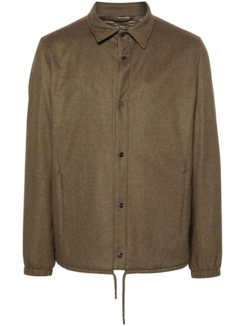 Herno padded shirt jacket