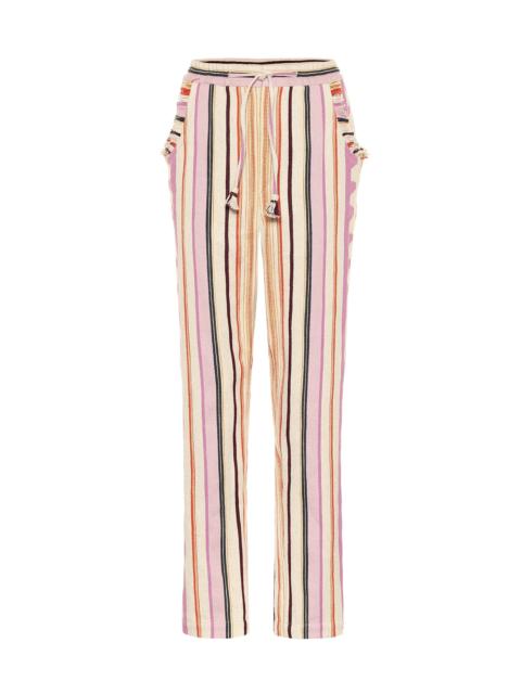 Isabel Marant Powlandi cotton-blend pants