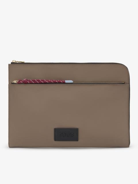 TOUS Taupe Laptop sleeve TOUS Empire Soft New