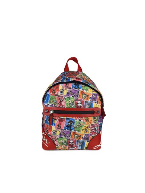 Christian Louboutin printed backpack