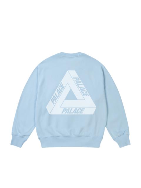PALACE PIGMENT TRI CREW SKYLINE BLUE