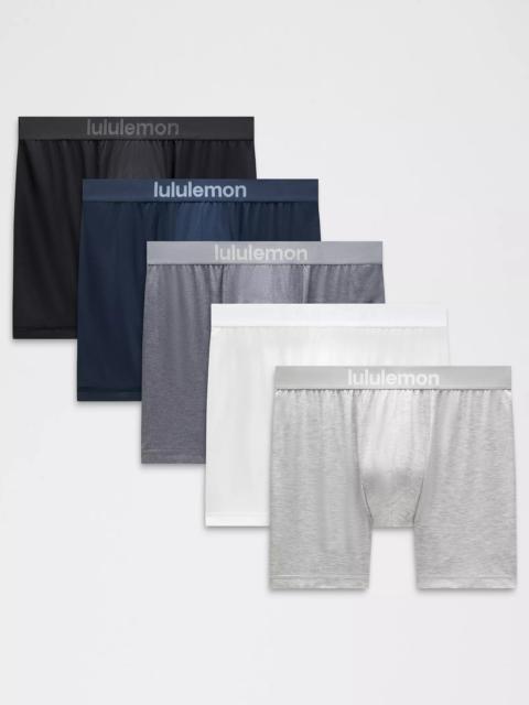 lululemon Always In Motion Boxer Brief 5" *5 Pack