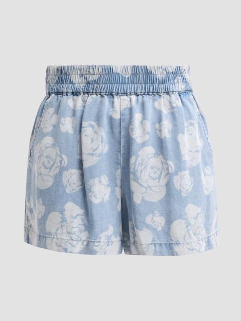 GENERATION LOVE Women's Dorah Floral Denim Shorts - Floral Light Blue