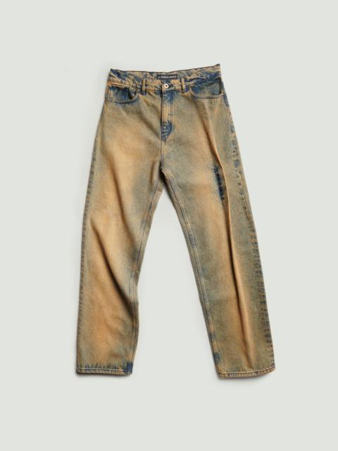 Y/Project Pinched Logo Jeans
