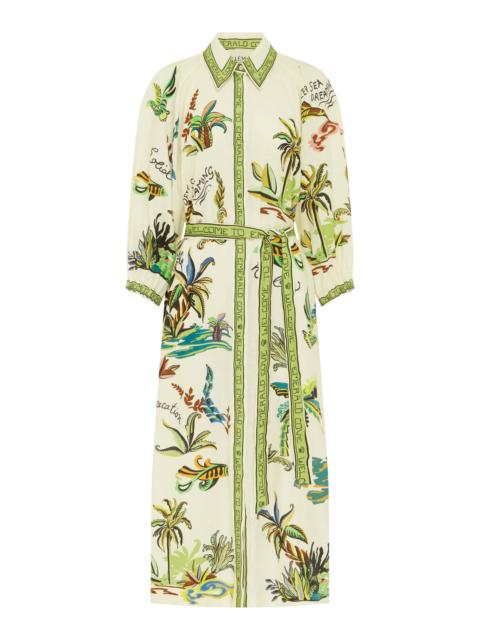 ALÉMAIS Day Dream Linen Shirtdress