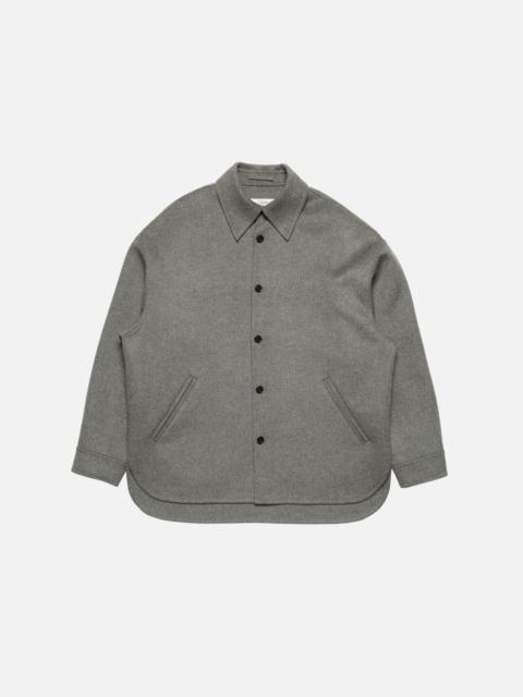 Acne Studios Cashmere blend overshirt - Vintage grey melange